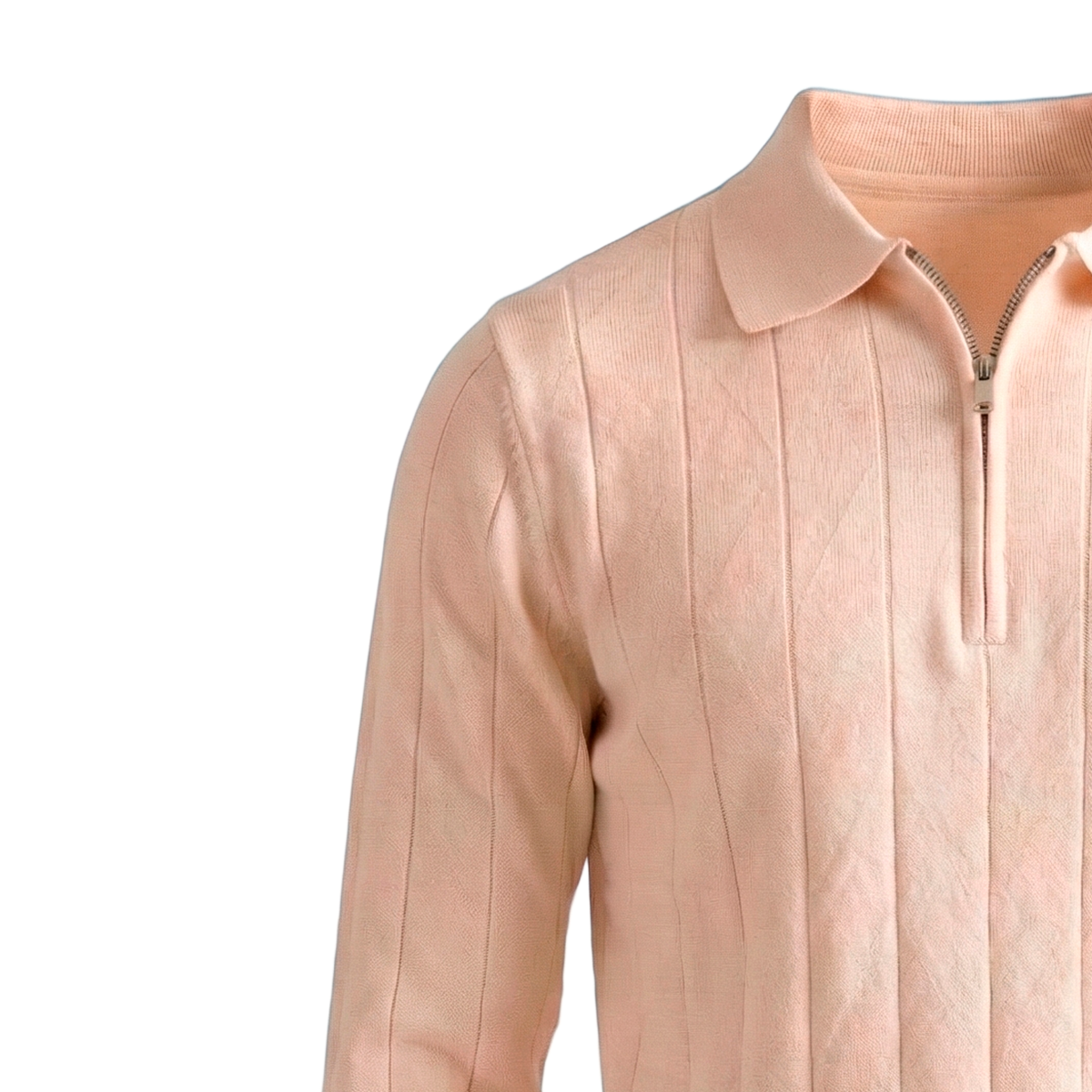 Classic Ribbed Zip Sweater