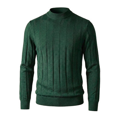 Kingsbridge Ribbed Mock Neck