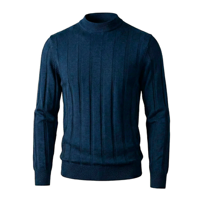 Kingsbridge Ribbed Mock Neck