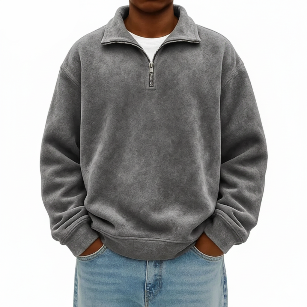 The Heritage Stone-Wash Pullover