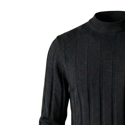 Kingsbridge Ribbed Mock Neck